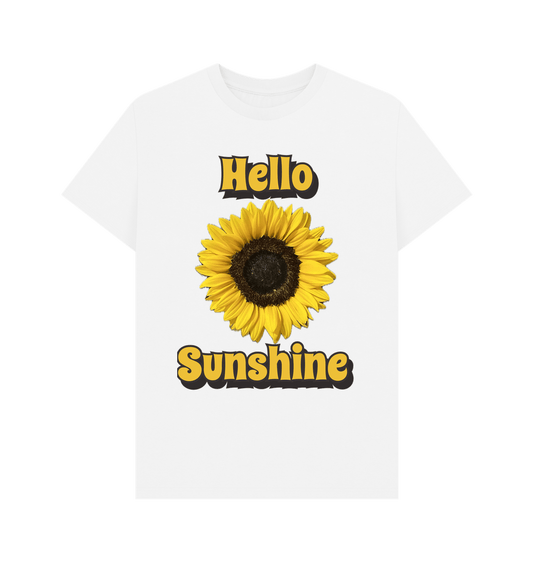 White Hello Sunshine Men